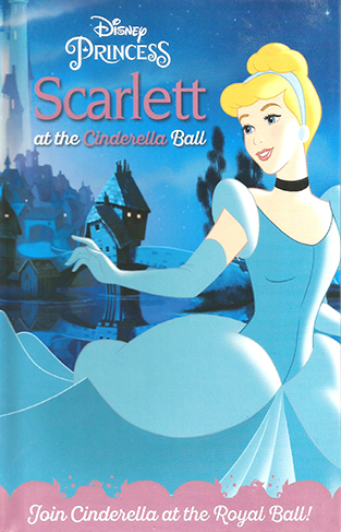 Disney Princess Scarlett at the Cinderella Ball
